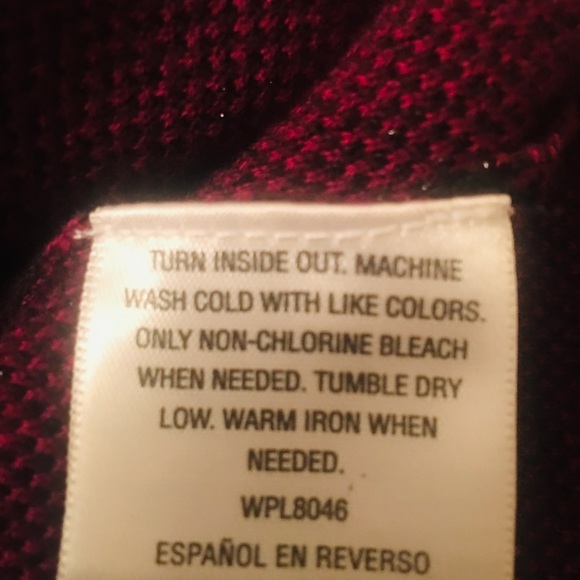 🌺CHARTER CLUB Jacket (Large) Brown/Fuschia🌺 - Picture 6 of 7